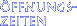 �ffnungszeiten